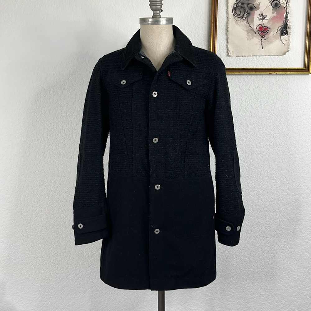 Junya Watanabe x Commes des Garcons x Levi's Midi Jacket black